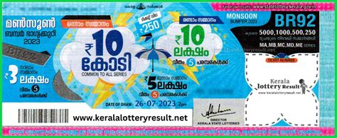 kerala bumper lottery next date br-91|Kerala Lottery Vishu Bumper BR 91 Results Winners.